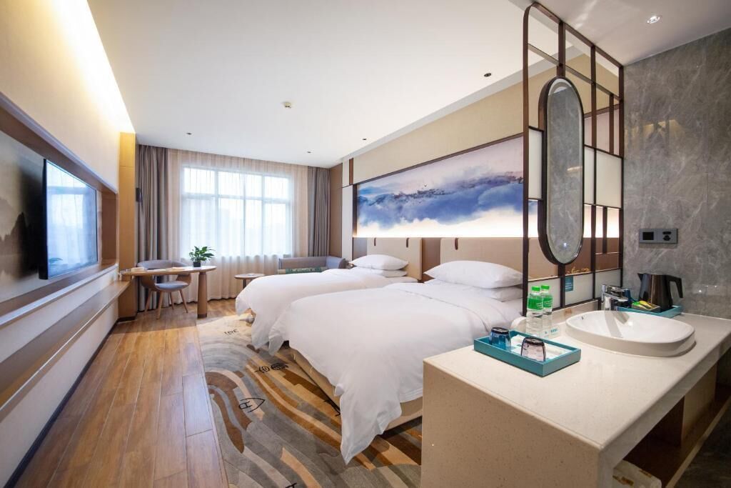 Kahden hengen superior-huone (kaksi sänkyä), kaupunkinäköala