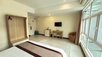 Premium bedding, free WiFi, bed sheets