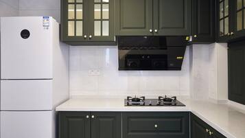 高级套房, 花园景观 | 私人厨房