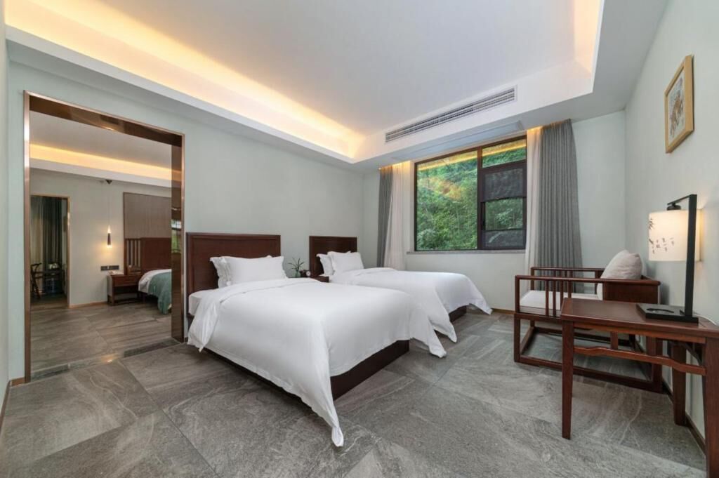 Suite ejecutiva, patio, vistas al patio