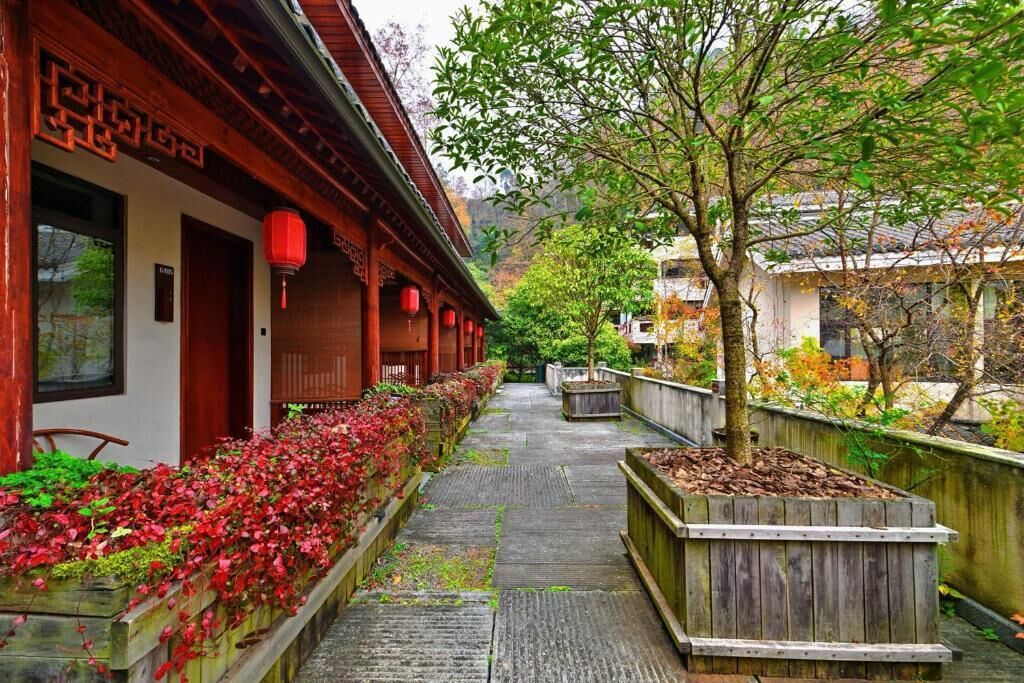 Phòng 2 giường đơn Deluxe, sân hiên, quang cảnh sân vườn | Khuôn viên nơi lưu trú