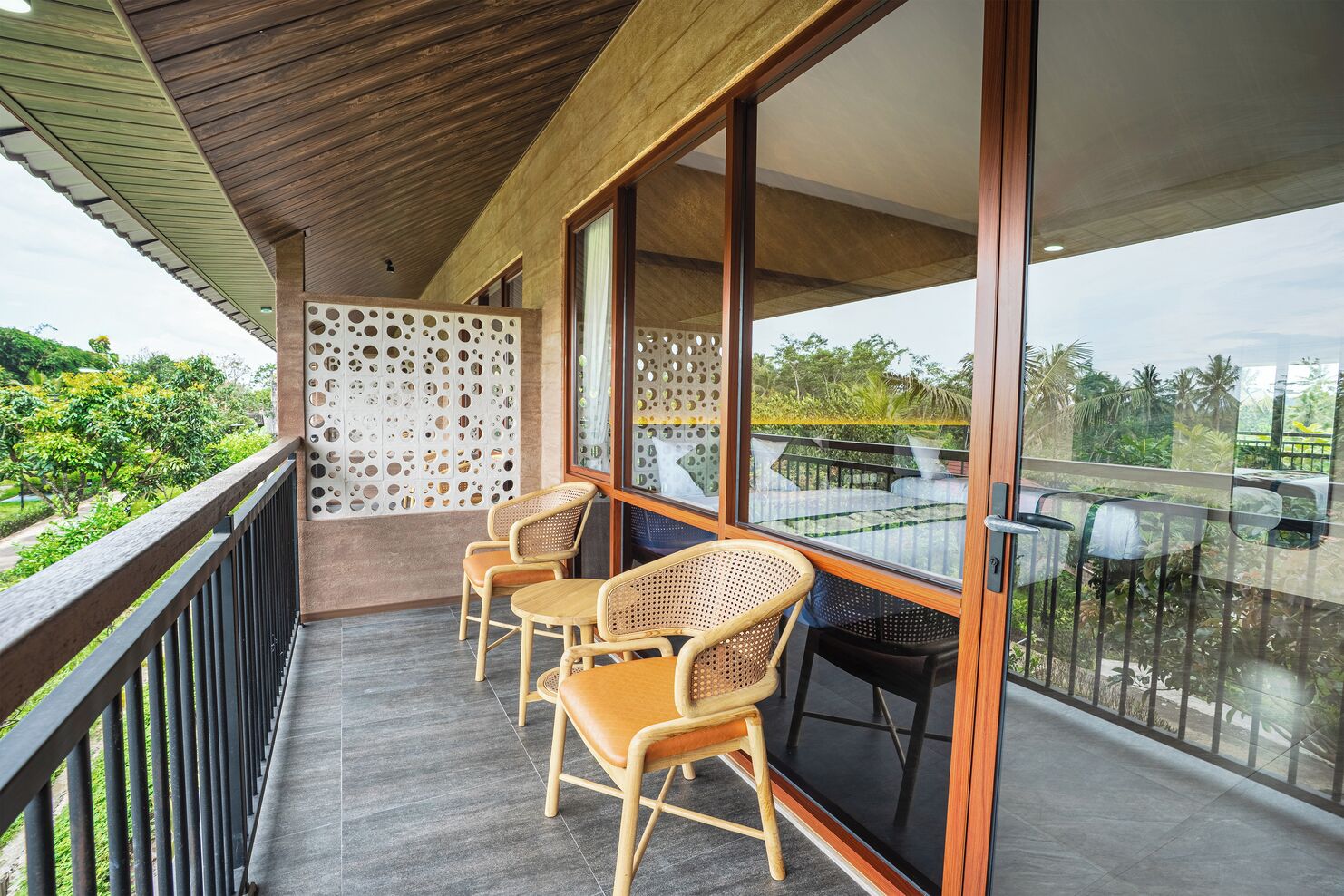 Deluxe Triple Room, Balcony, Resort View | Terrace/patio