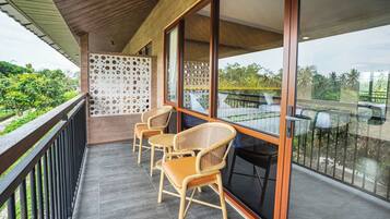 Deluxe Triple Room, Balcony, Resort View | Terrace/patio