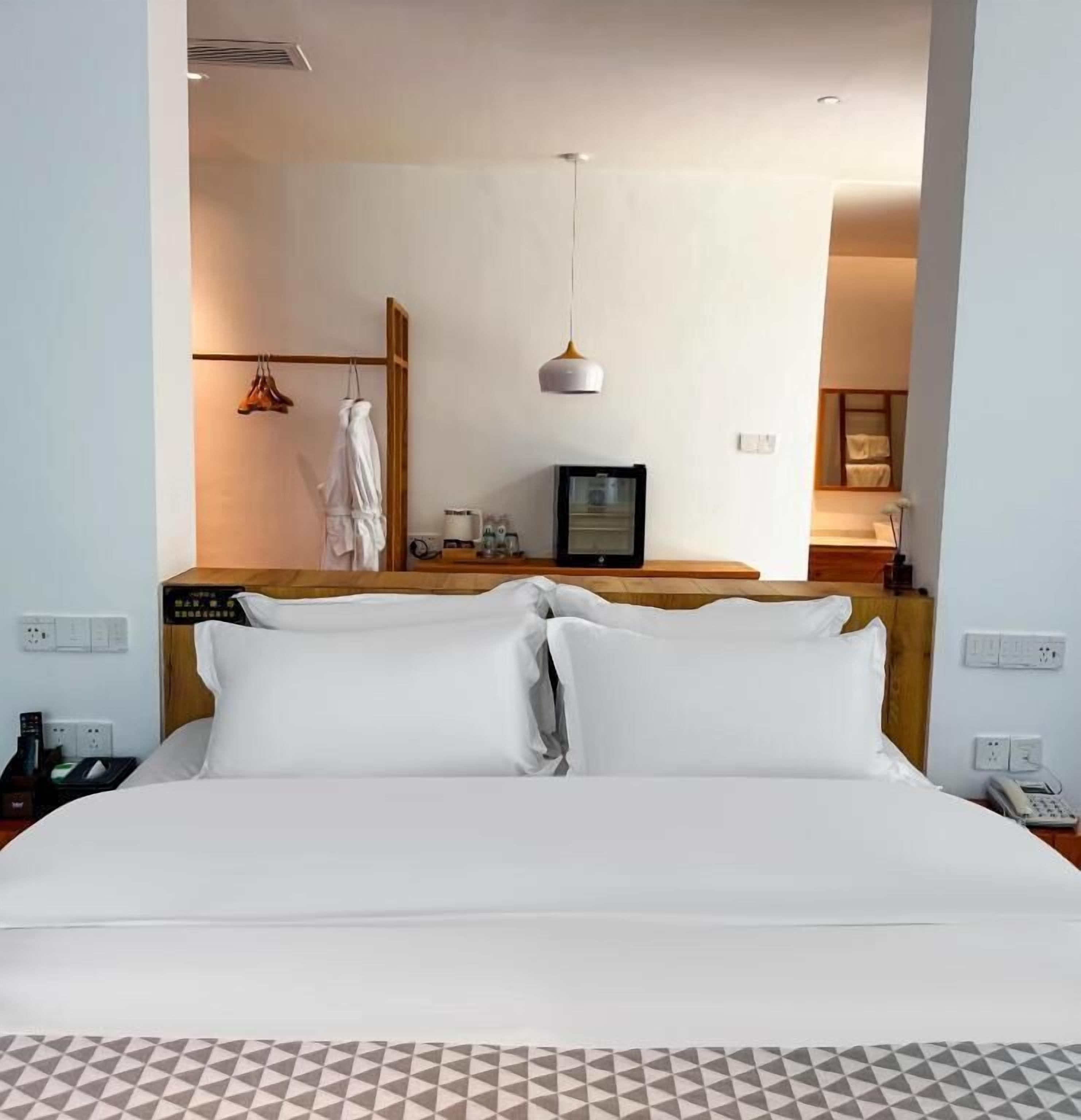 高级双人房, 阳台, 庭院景观