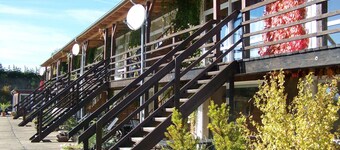 Mobile Home im Ferienpark mit Seezugang
