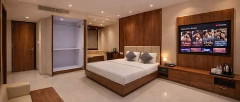 Classic-Doppelzimmer, Balkon, Stadtblick