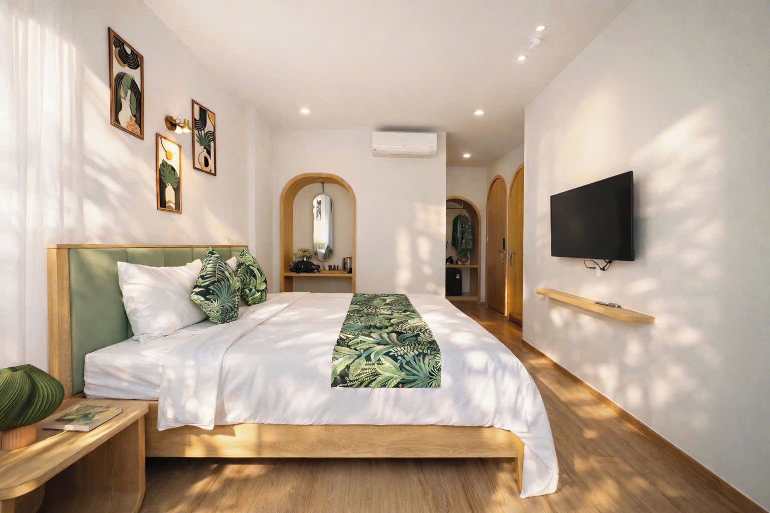 Suite Homey One Bedroom | 미니바, 객실 내 금고, 무료 WiFi, 침대 시트