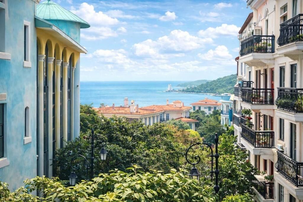 Deluxe Room with City View Balcony | Näkymä majoituspaikasta