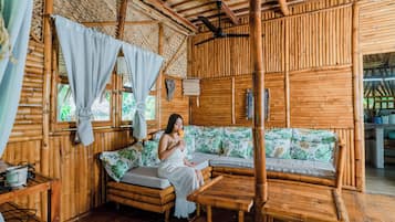 别墅, 花园景观 | 起居区