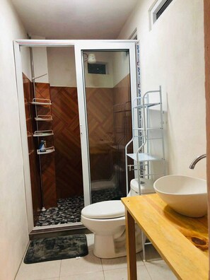 Deluxe Apartment, Balcony, Lake View | Bathroom - sunrise high above the lake 1 (San Pedro La Laguna)