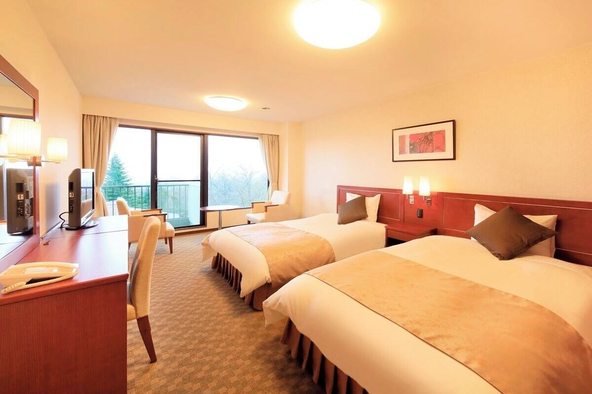 슈피리어 트윈룸, 산 전망