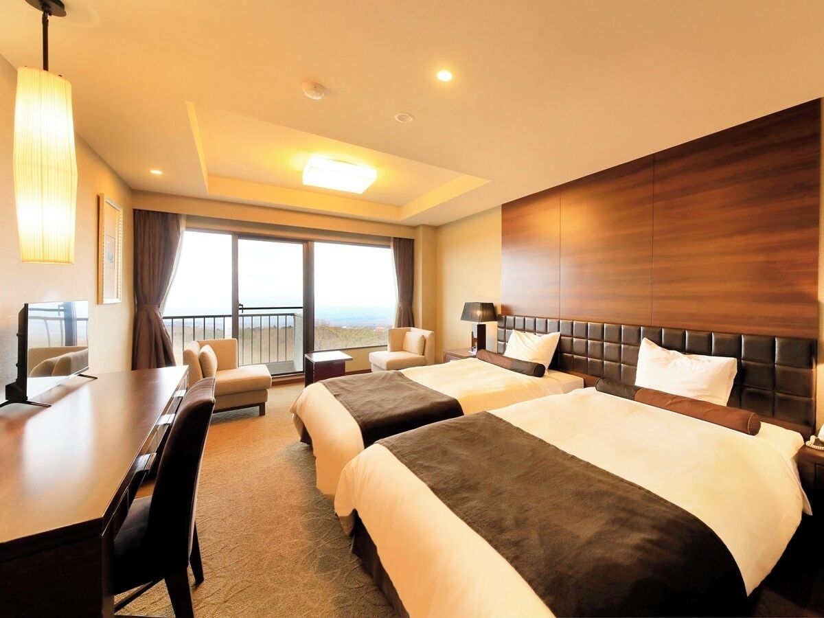 Camera Standard con 2 letti singoli, vista montagna