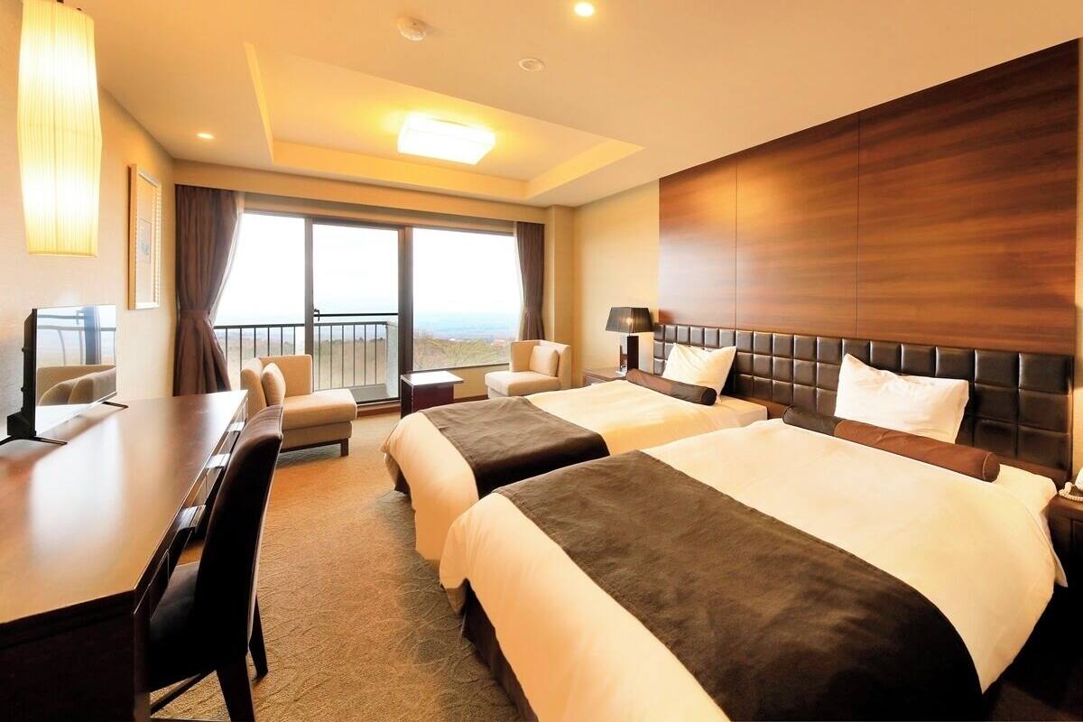 스탠다드 트윈룸, 산 전망