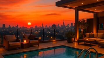 Alberca en la azotea