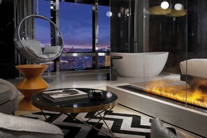 Deluxe-sviitti, kaupunkinäköala | Sisätilat