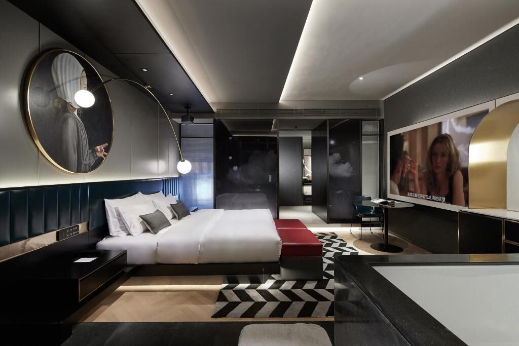 Classic-huone, kaupunkinäköala