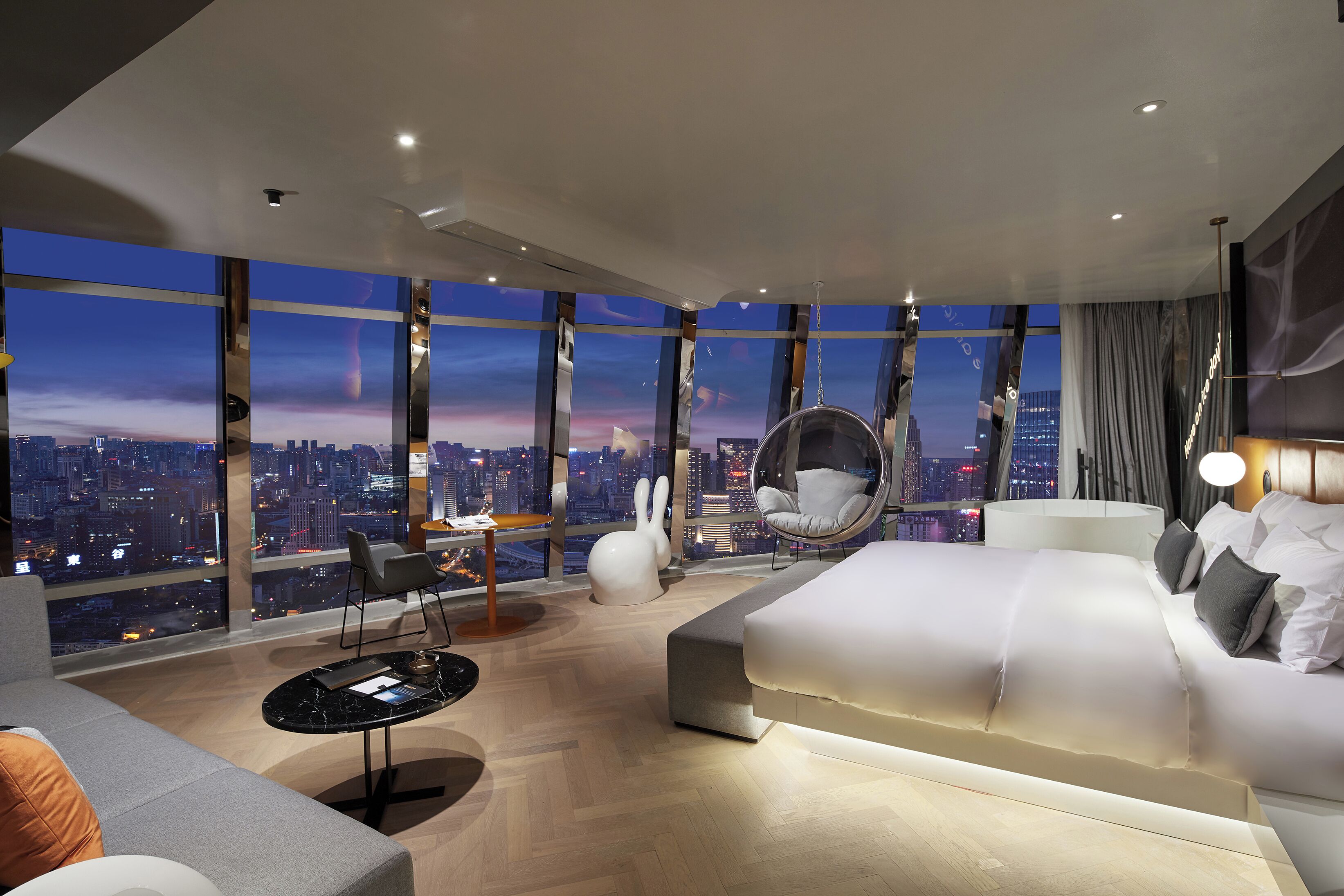 Superior-studiosviitti, kaupunkinäköala