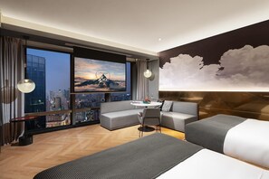 View from room - SEYA Panoramic Hotel - Chengdu Tianfu Square Chunxi Road - Managed by SEYA GROUP (Chengdu)