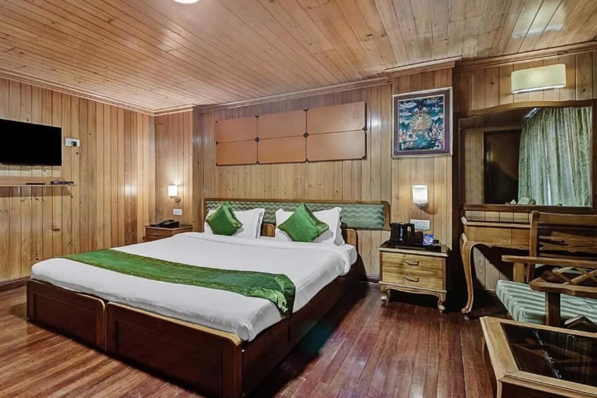 Quarto duplo luxo, vista para a montanha