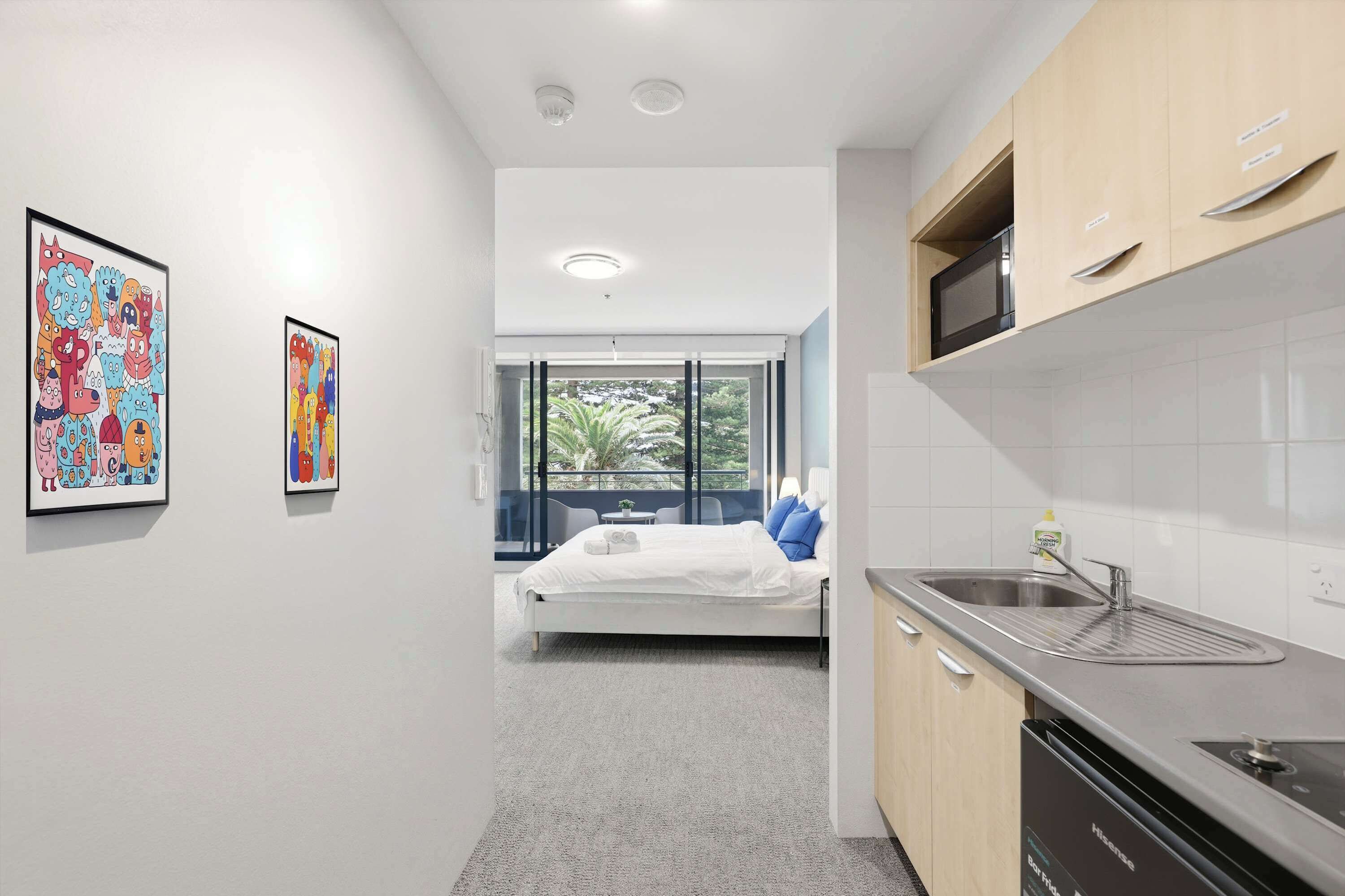 1 bedroom, desk, iron/ironing board, WiFi