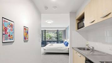 1 bedroom, desk, iron/ironing board, WiFi