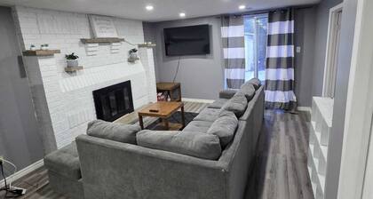 “Beautiful private one-bedroom main-floor suite, cozy living close to everything