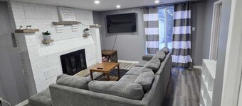 “Beautiful private one-bedroom main-floor suite, cozy living close to everything