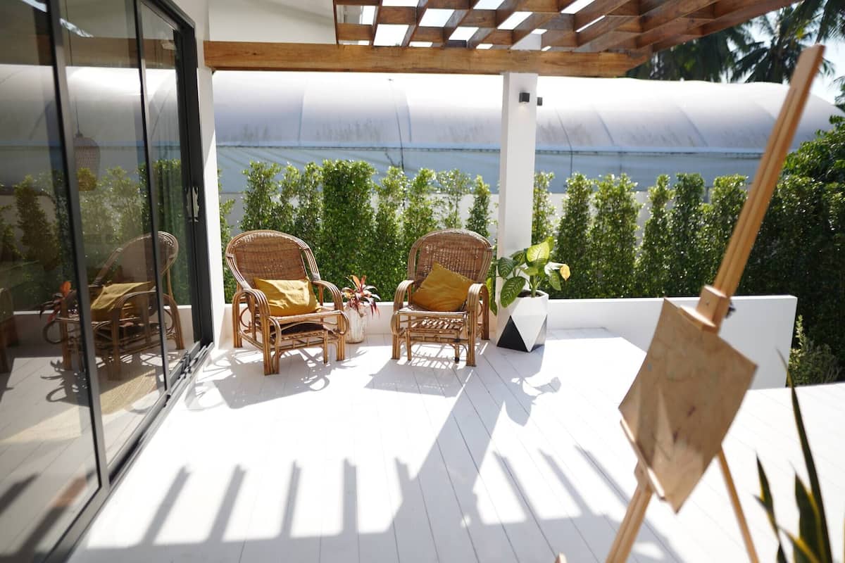 Villa, 2 slaapkamers, roken, privézwembad | Terras