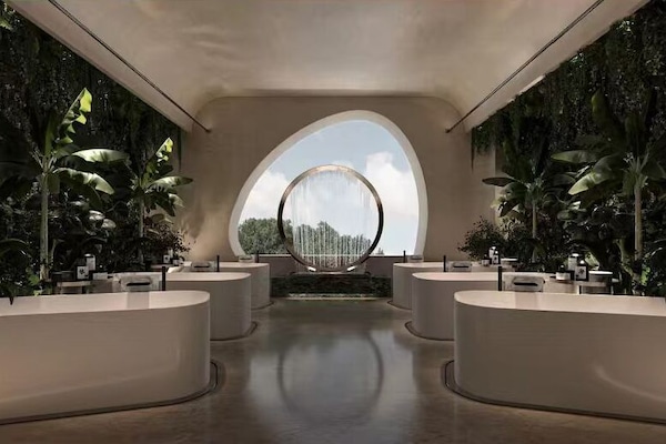 Body treatments, hydrotherapy, deep-tissue massages, reflexology