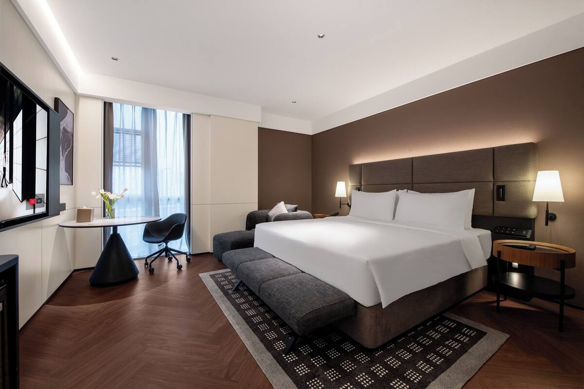 Basic-Doppelzimmer, Nichtraucher, Stadtblick