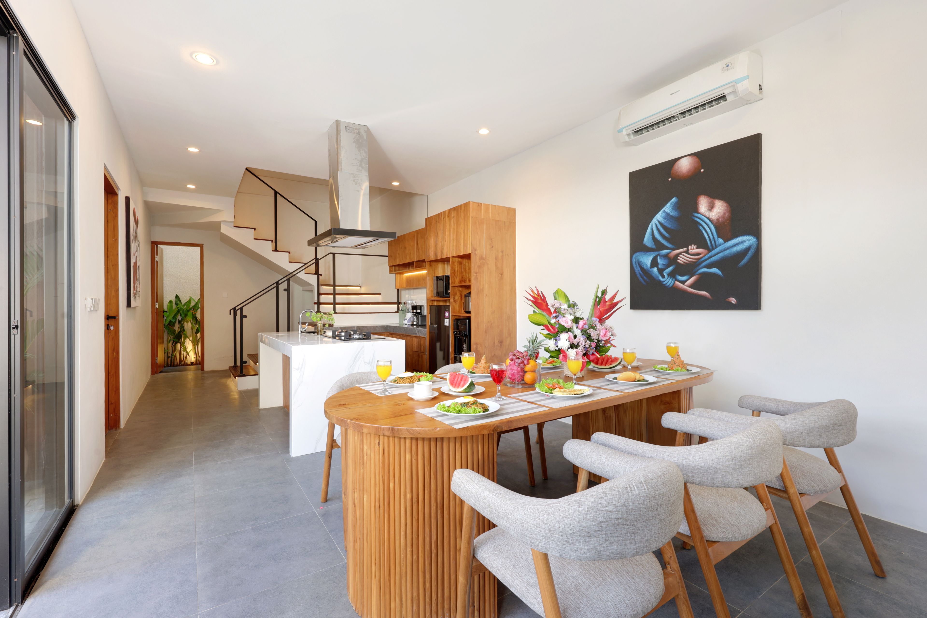 Villa, Ocean View | Dining