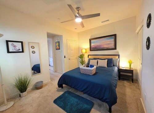 1-Bed/Bath Private Corp Apartment close to ONT Airprt in a resort-like community