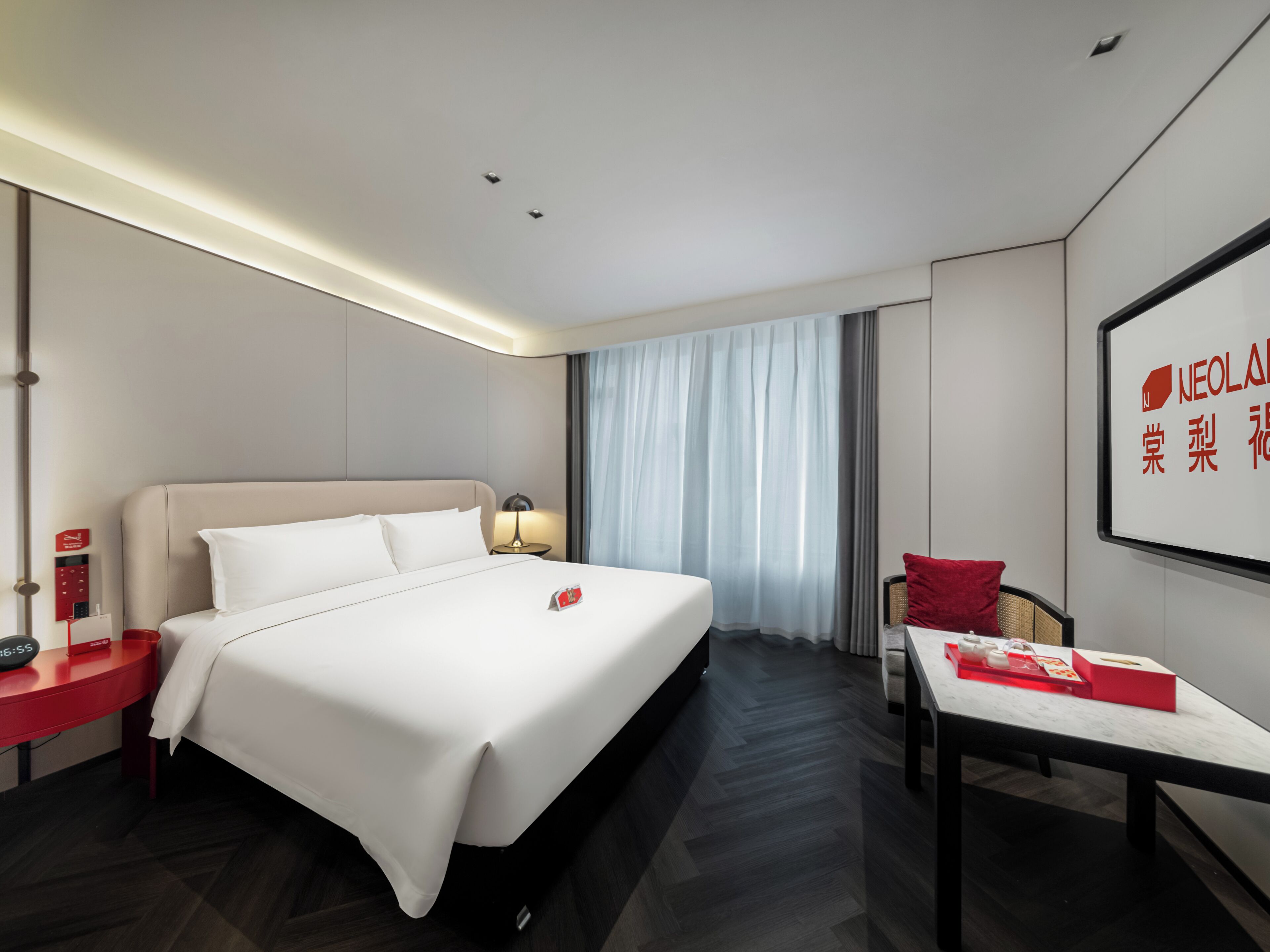 Camera doppia, bagno privato, vista città