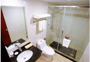 Bathroom - Greentree Express Inn Xuzhou Kuangda Huaita Metro Station (Xuzhou)