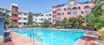 Adorable Studio Apartment With Swimming Pool & AC In Central Benaulim