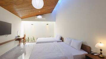 Deluxe Quadruple Room, Penyaman udara