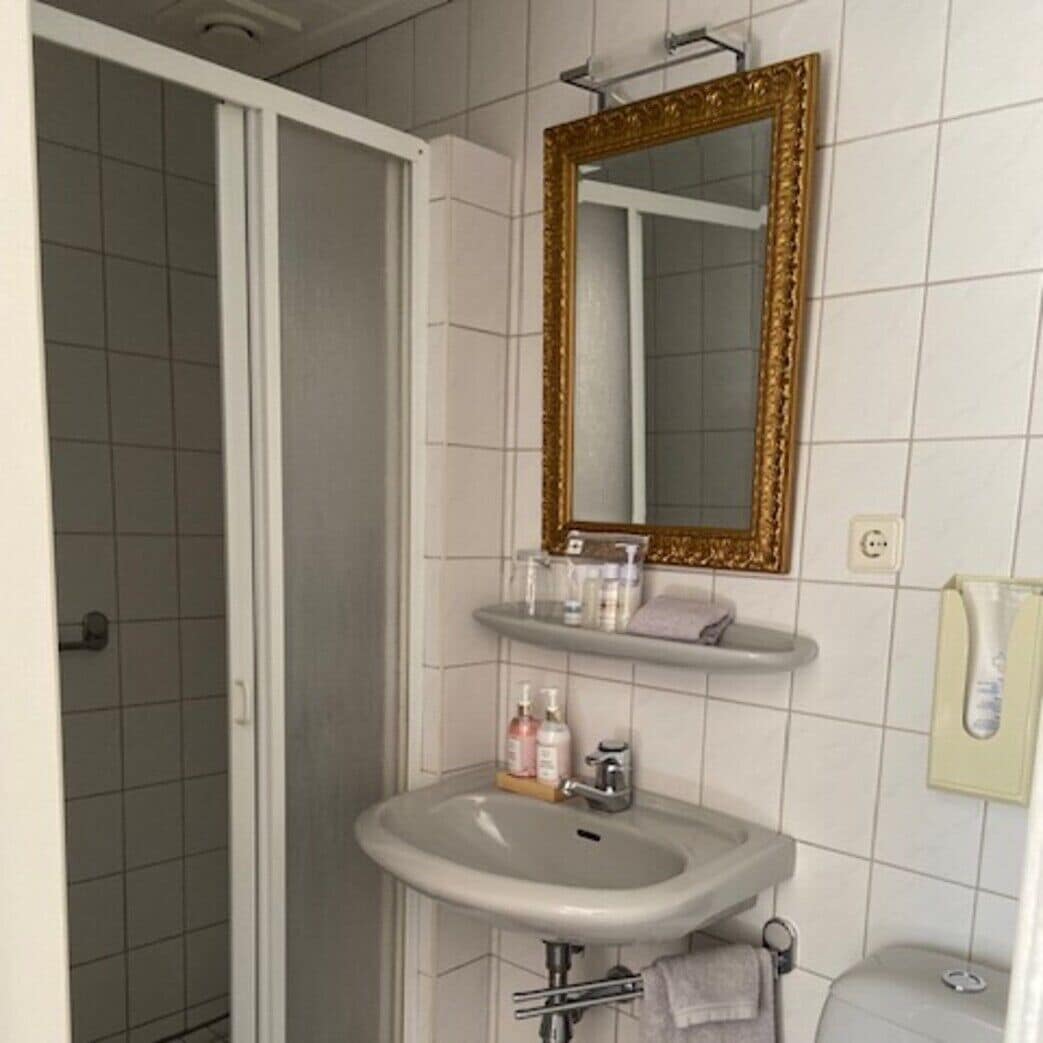 Basic Single Room, Garden View | Bathroom