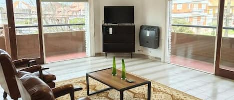 Apartment, 2 Bedrooms, Balcony | Living room