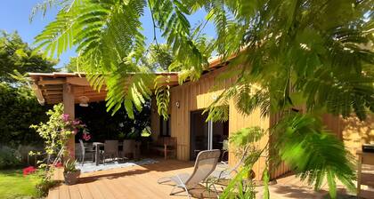 Chalet « Front de Mer » avec terrasse privée, jardin privé et Wi-Fi