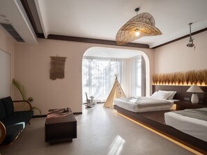 Family Twin Room, Courtyard View | View from room - Jinghong Su Shu Pu Ti Homestay Hotel (Xishuangbanna Dai)