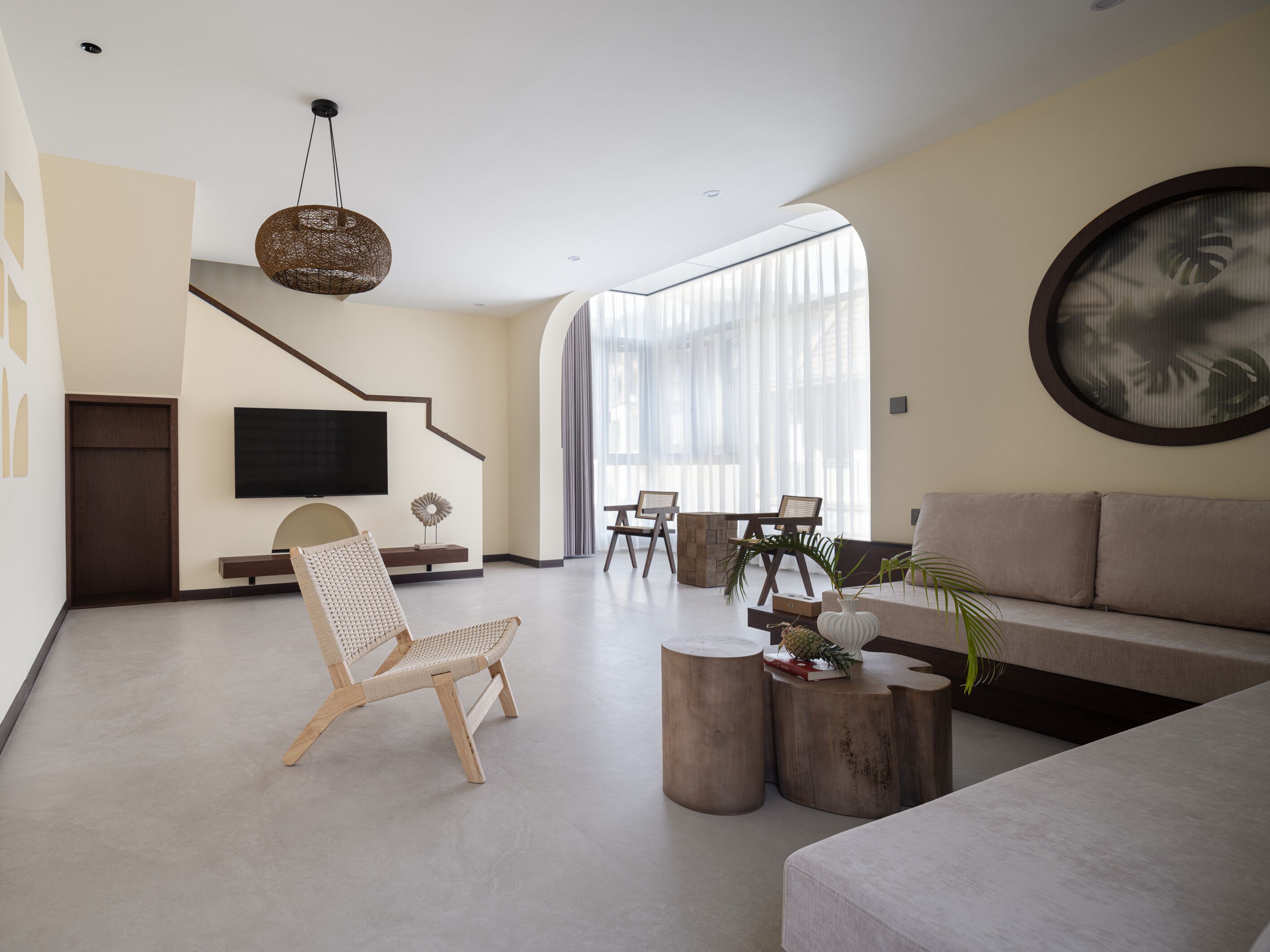 Family Duplex, Courtyard View