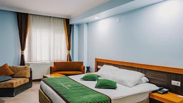 Dobbeltrom, byutsikt