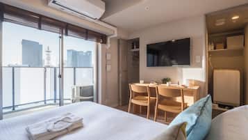 Deluxe Double Room, 1 Double Bed, Balcony, City View