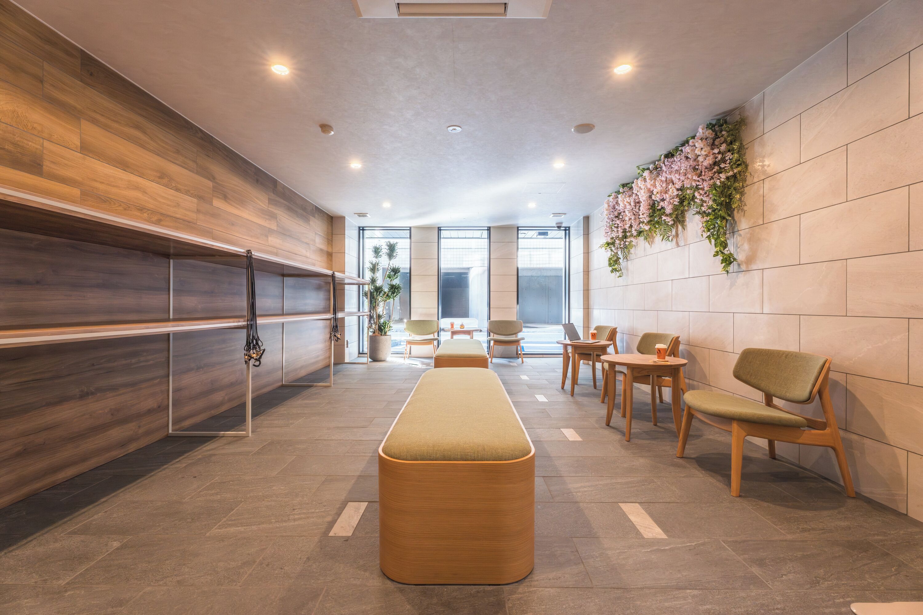 Sala de estar en el lobby