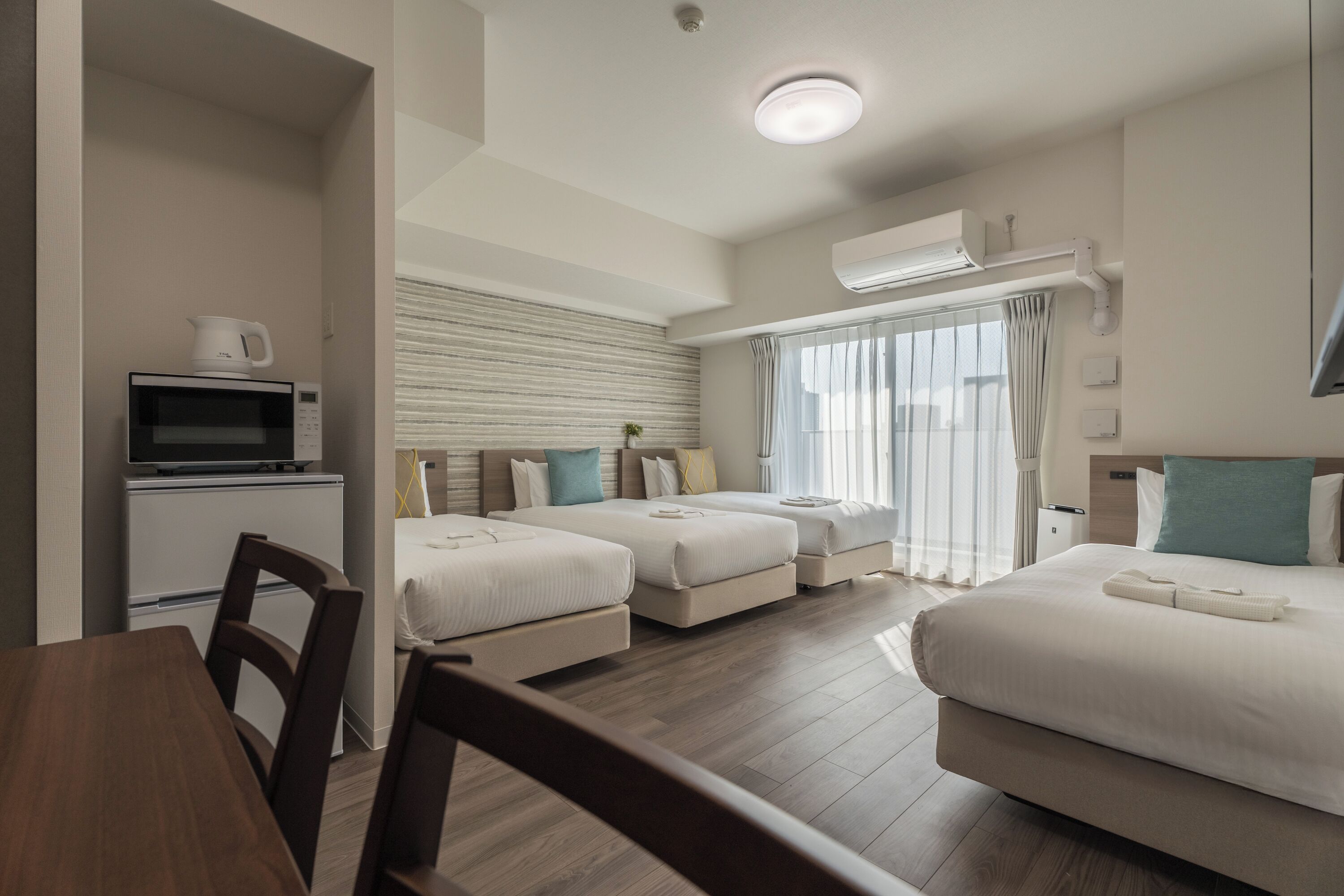 Superior Quadruple Room, Balcony | Premium bedding, laptop workspace, blackout drapes