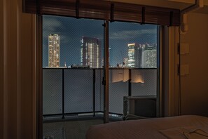 Deluxe Double Room, 1 Double Bed, Balcony, City View | City view - ESLEAD HOTEL Namba East (Osaka)