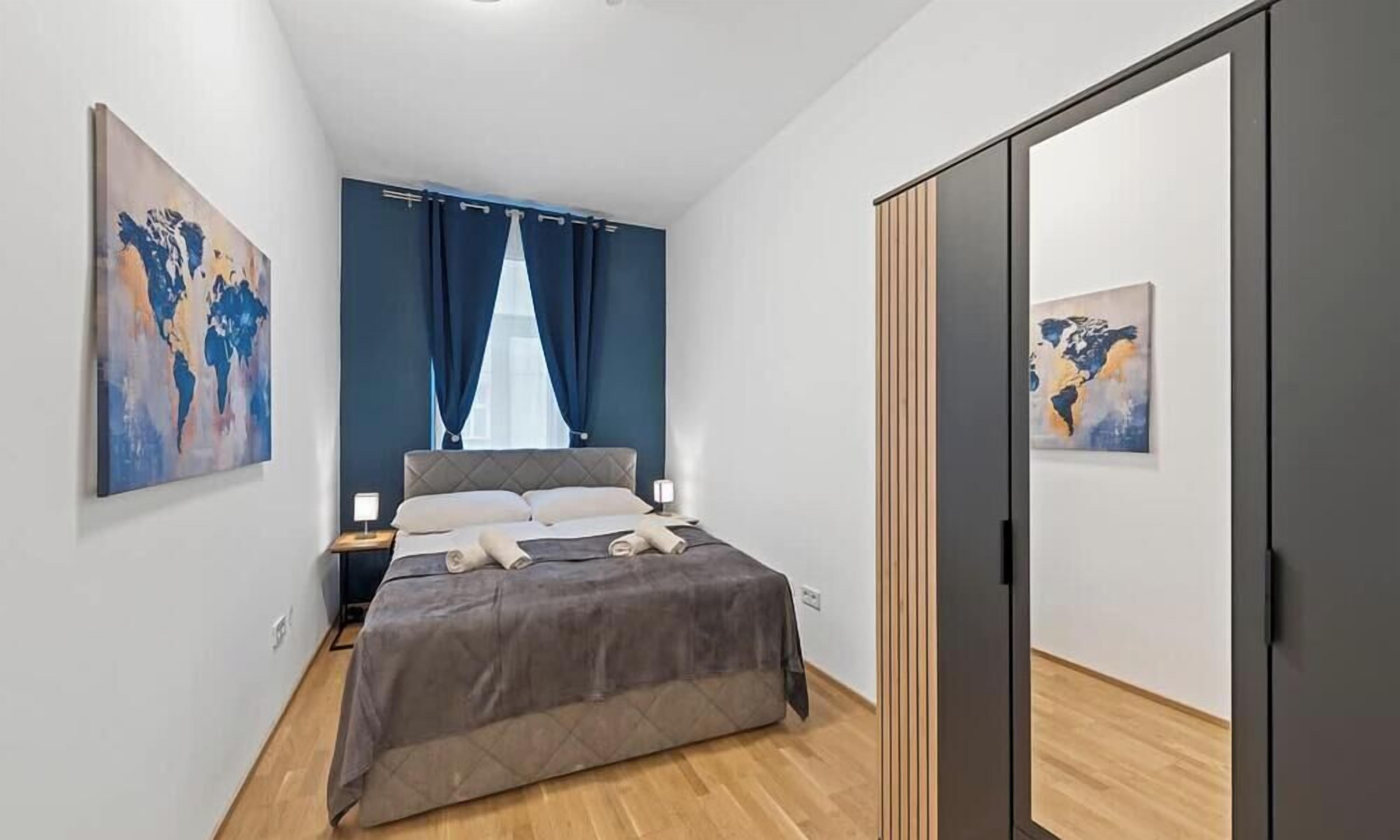 2 chambres, fer et planche à repasser, Wi-Fi