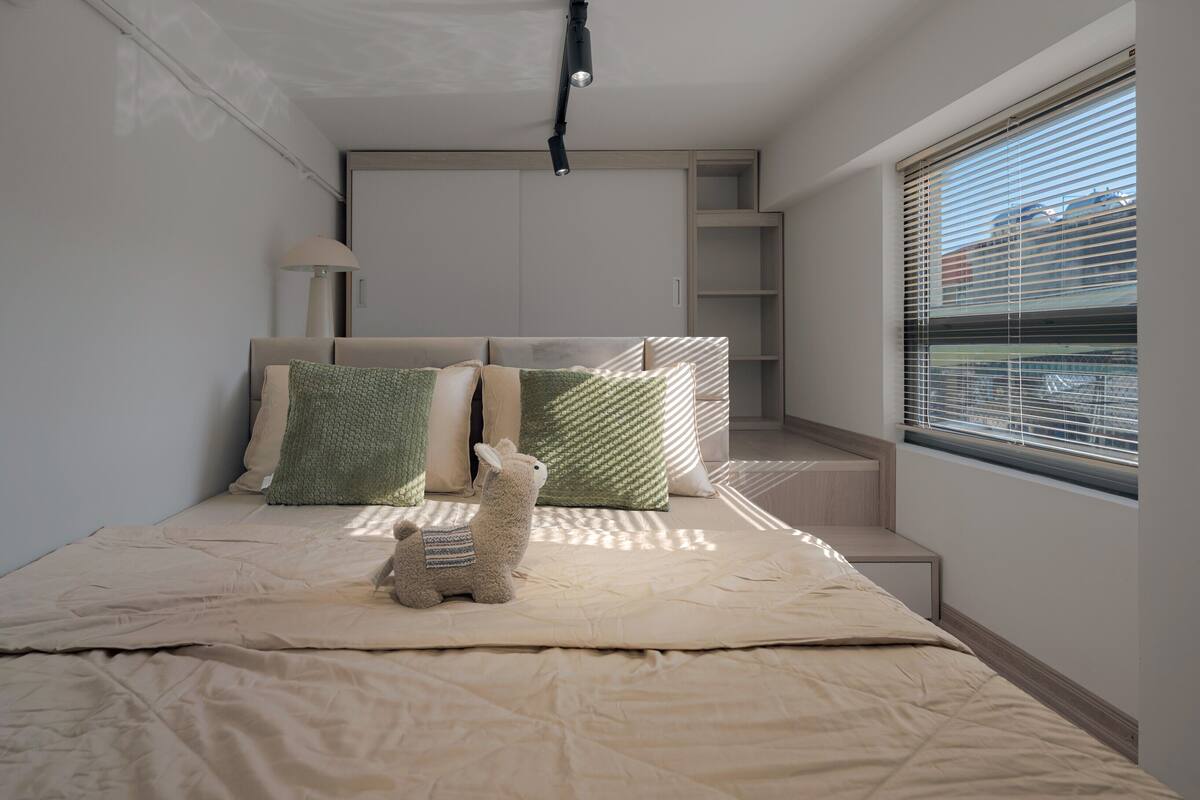 Estúdio luxo, sacada, vista para a cidade