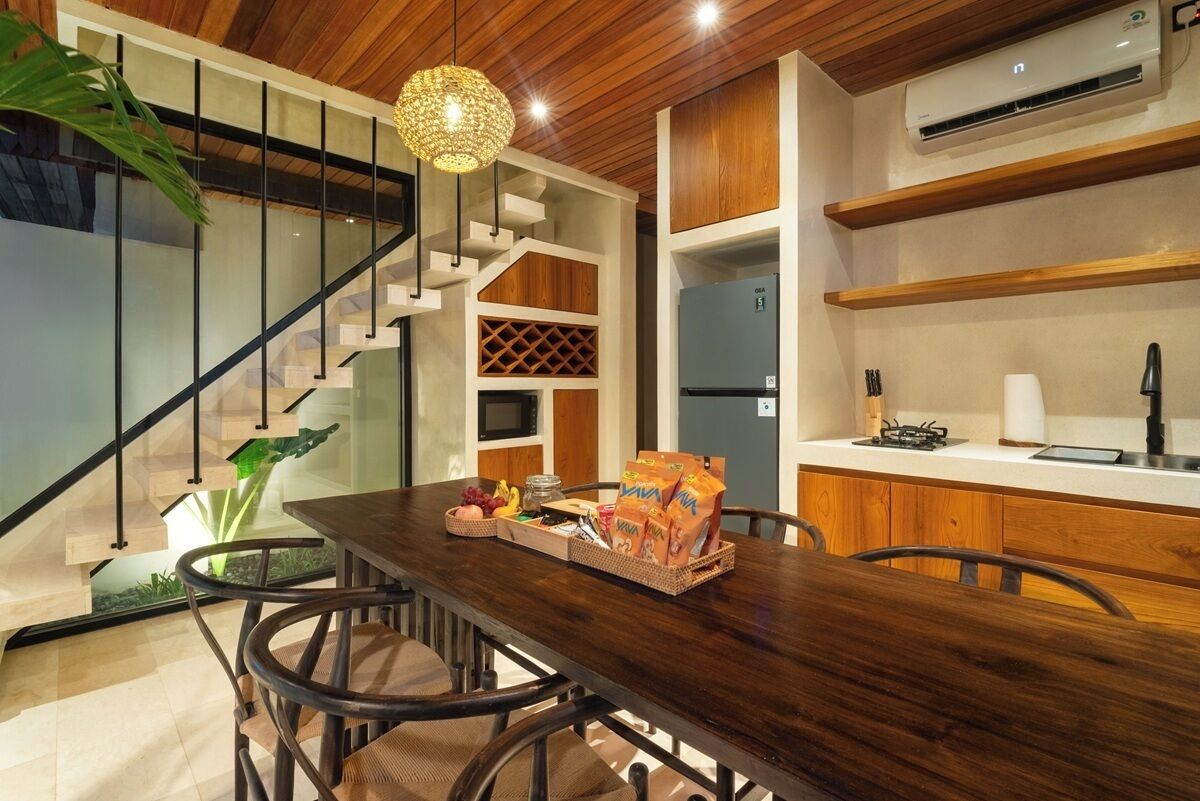 高級別墅, 泳池景 | 用餐區