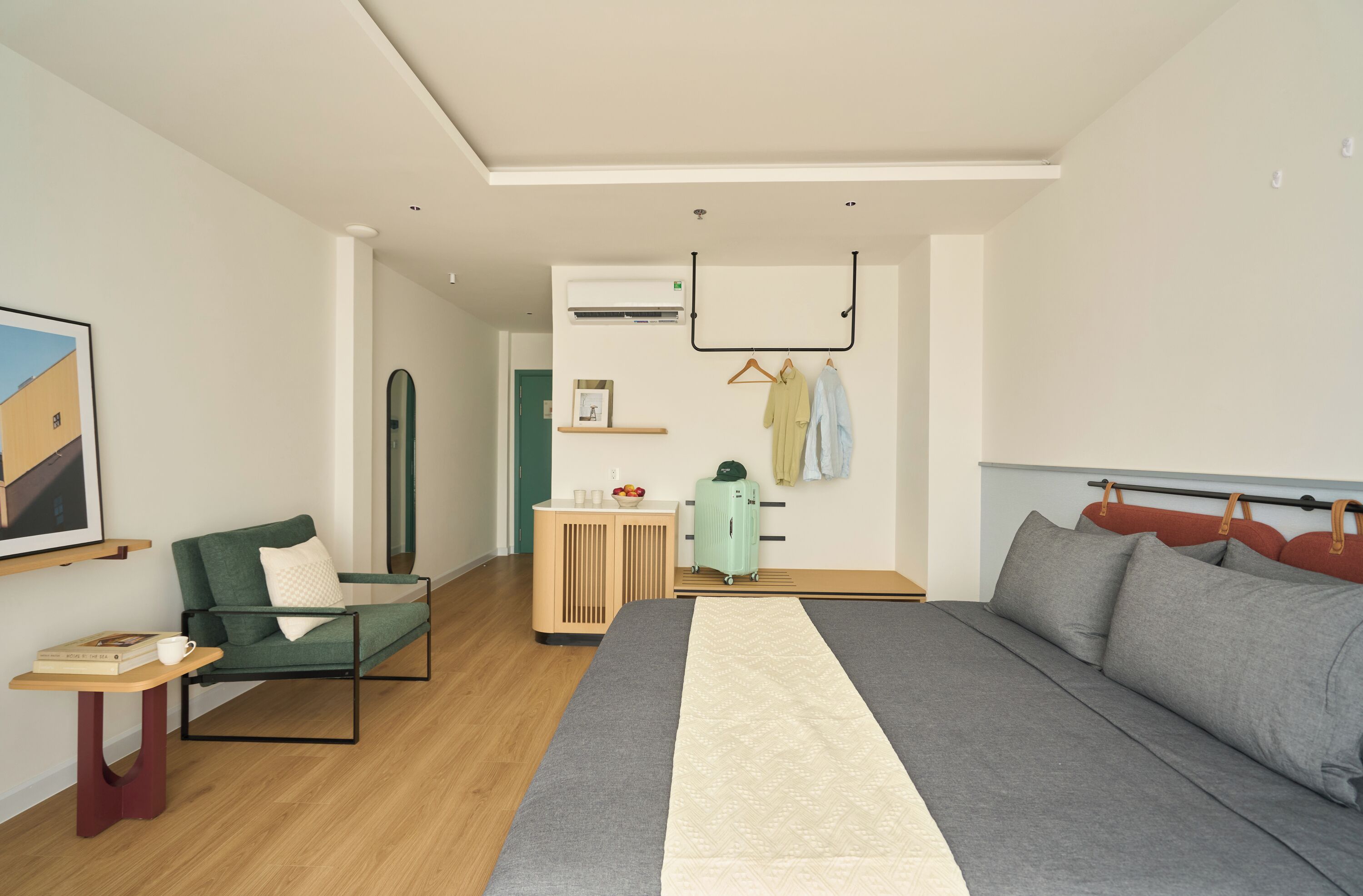 Deluxe-Zimmer, Blick auf den Innenhof